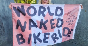 World Naked Bike Ride Toronto 2024