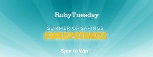 2024 Ruby Tuesday Summer Of Savings Sweepstakes – Enter To Win $1 Million Cash Prize