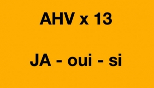 AHV X 13 --- JA !