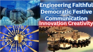 Engineering Faithful Democratic Festive Communication