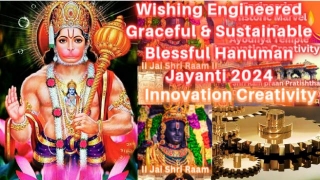 Wishing Engineered Graceful & Sustainable Blessful Hanuman Jayanti 2024
