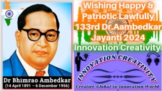 Wishing Happy & Patriotic Lawfully 133rd Dr. Aambedkar Jayanti 2024