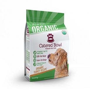 Catered Bowl Organic Turkey Pet Food For Dog, 20 Lb