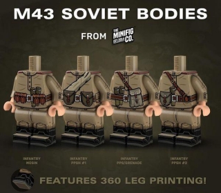 TMC M43 Soviet Uniform Bodies