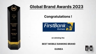 FirstBank Guinea Emerges Victorious At Global Brands Magazine Awards