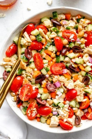 Chicken And Chickpea Salad