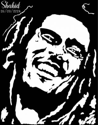 Bob Marley (Pen Drawing)