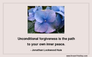 Forgiveness, Not Judgement
