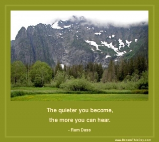 Take A Quiet Moment For Yourself