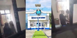 Rivers State University Releases Video Of A Lecturer Sexually Harassing A Student