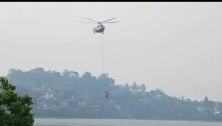 MI-17 Choppers Deployed To Douse Forest Blaze
