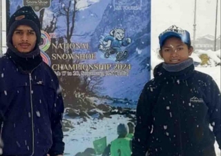 Sarojini Wins Gold In National Snowshoe Championship