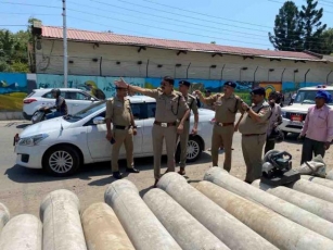 SSP Inspects Roadside Constructions Amid Traffic Issues In Doon