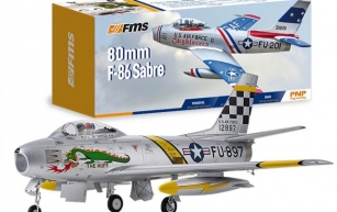 FMS F-86 Sabre 80mm EDF Jet 1220mm Wingspan EPO RC Airplane PNP