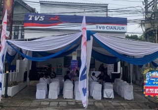 Produk Motor TVS Hadir Lebih Dekat Di Cianjur