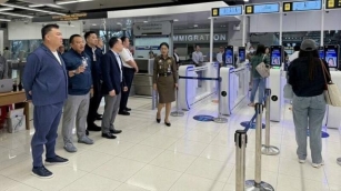 New Automatic Passport Control Tested At Suvarnabhumi Airport