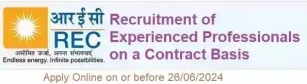 REC PDCL Experienced Professionals Vacancy Recruitment REC PDCL 2024