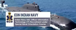 Indian Navy SSC Officer IT June-2024 Course Entry