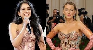 Radhika Merchant Opts For Blake Lively's 2022 Met Gala Look For Her Cocktail Night. Here's What She Wore