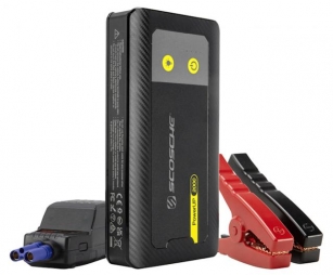 Scosche PowerUp 2000 – Portable 2000A Car Jump Starter W/ USB Power Bank & LED Flashlight