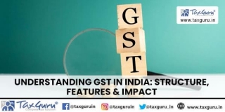 Understanding GST In India: Structure, Features & Impact