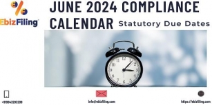 Statutory Due Dates- June Compliance Calendar 2024