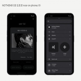Nothing Phone 1 Receives Nothing OS 2.5.5 Update With ChatGPT Integration