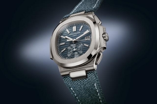 Patek Philippe Unveils Denim-Inspired Nautilus Ref. 5980/60G Watch