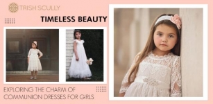 Exploring The Charm Of Communion Dresses For Girls