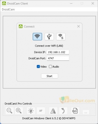 DroidCam 6.5.2 Free Download For PC And Android APK