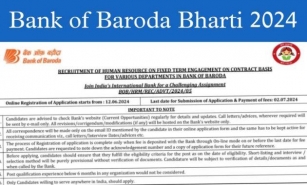 Bank Of Baroda Bharti 2024 बैंक ऑफ़ बड़ौदा ने 627 पदों पर निकाली भर्ती, ऑनलाइन आवेदन शुरू