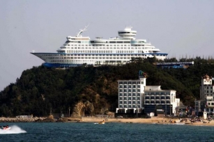 This Cruise Ship Run Aground Is Not What You Think It Is