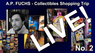 Live Stream No. 2: Marvel Legends Retro Action Figure And Hotwheels Shopping