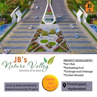JB's Nature Valley Plots For Sale 9885925256