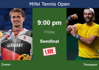 How To Watch Zverev Vs. Thompson On Live Streaming In Los Cabos On Friday