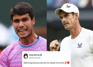 Andy Murray Says That Watching Carlos Alcaraz Play Puts A Smile On His Face