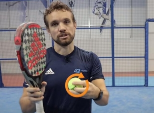 How To Volley In Padel Against A Slice Shot