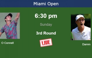 How To Watch O Connell Vs. Damm On Live Streaming In Miami On Sunday