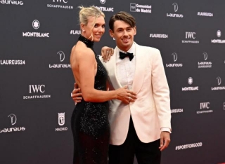 Katie Boulter And Boyfriend Alex De Minaur Look Great At The Laureus Sport Awards In Madrid