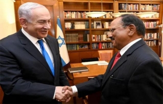 Israel Hamas War: NSA Ajit Doval's Meeting With Netanyahu Last Week Is Being Discussed Around The World.