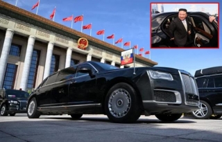 Kim Jong Un Traveled In An Expensive Limousine Car Gifted To Putin