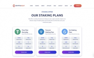 CryptoHeap Showcases Comprehensive Features For Secure And Efficient Crypto Staking