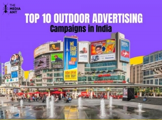 Top 10 Outdoor Advertising Campaigns In India