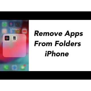 How To Delete App Folders On IPhone