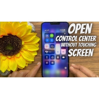 How To Access Control Center Without Touching IPhone Screen