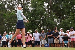 Nelly Korda Grabs Chevron Championship Lead, 36 Holes From Historical Past