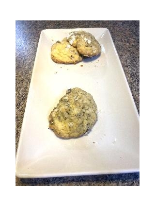 Pineapple Cake Mix Oreo Crinkle Cookies