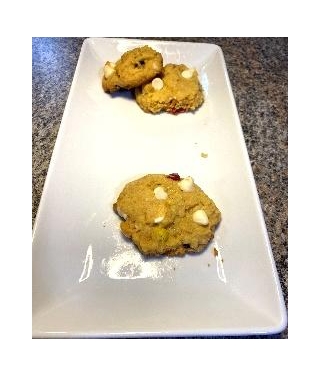 Cake Mix Peanut Butter M&M White Chocolate Chip Cookies