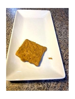 Peanut Butter Chip Covered Graham Crackers
