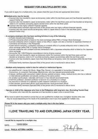 JAPAN MULTIPLE-ENTRY VISA: A Simplified Guide To Renewing In The Philippines